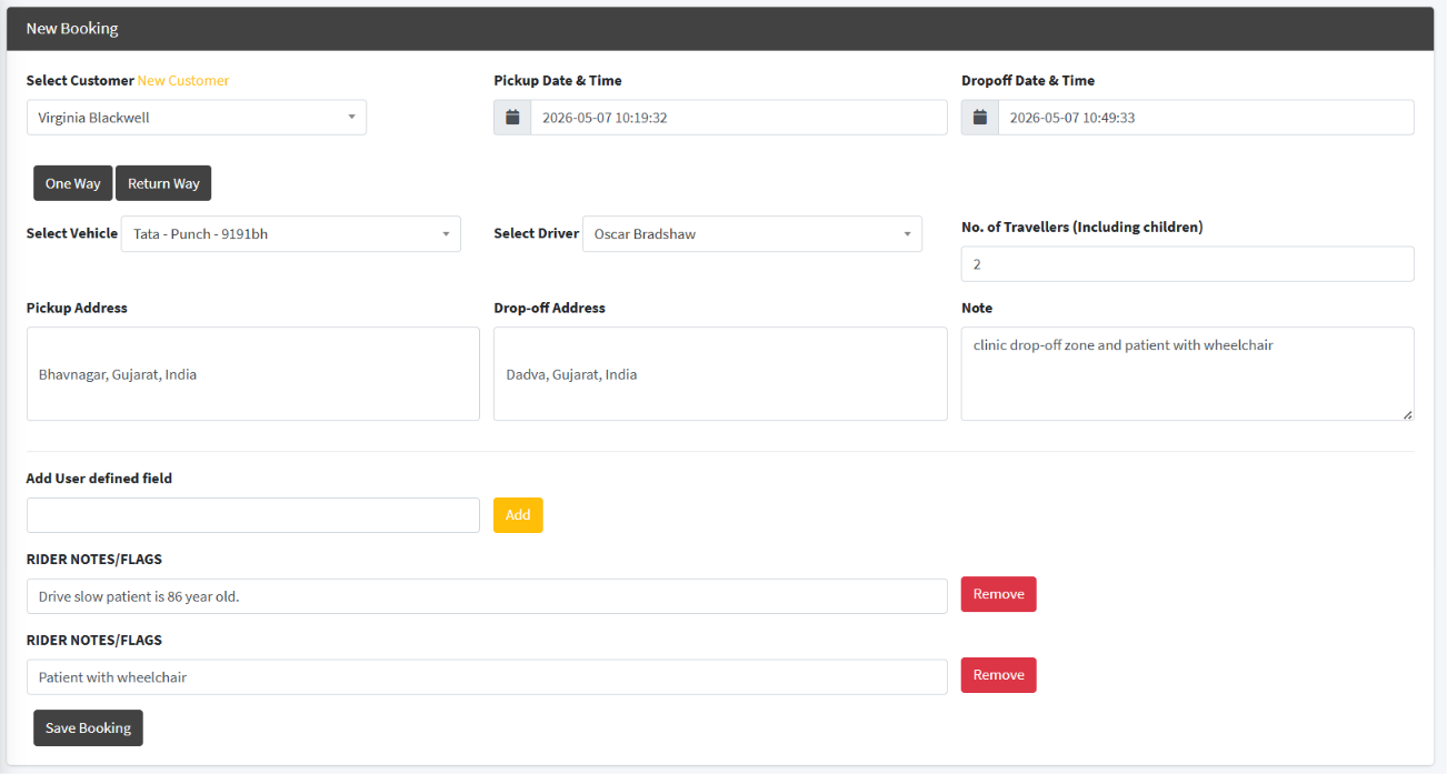 Condo Rider Note FleetFlow - Smart Fleet Management Software